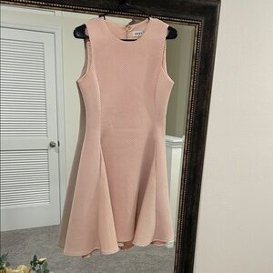 DKNY Blush Sleeveless Mini Dress